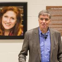 Fred Keller at the podium.